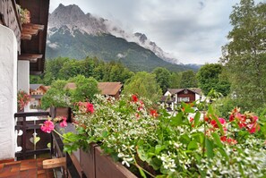 Property grounds - Studio Apartment 'Aschaubichl - Wohnung Enzian' with Mountain View, Balcony and Wi-Fi (Grainau)