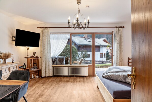 Wifi gratis y ropa de cama