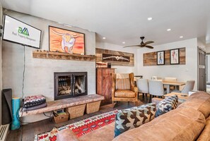 تلفزيون، مدفأة