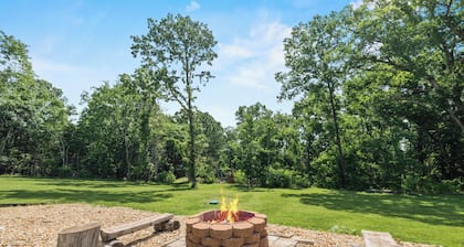 Accessible Lake and Farm Retreat w/Fresh Eggs, Nature Trails, and Gameroom