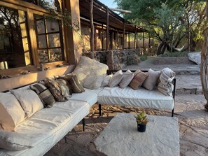 Living area - Hotel Tulor (San Pedro de Atacama)