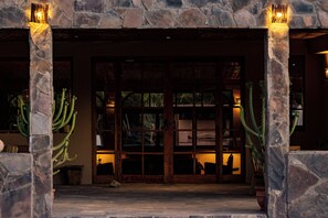 Façade de l’hébergement