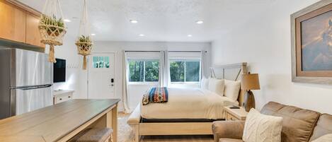 5 makuuhuonetta, silitysrauta/-lauta, vauvan matkasänky, ilmainen Wi-Fi