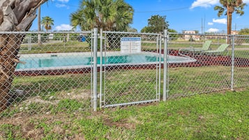 Seasonal outdoor pool