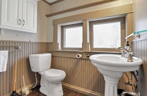 Ducha, secador de pelo y toallas