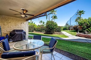 Condo, 1 cama Queen size (Keauhou Punahele#D-103) | Terraza o patio