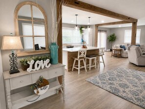 Interior - Rustic Chic in Charming Center Grove | Yard | 4BR (Greenwood)