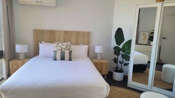 Panoramic Apartment | 1 bedroom, Egyptian cotton sheets, premium bedding, down duvets