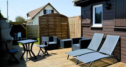 Le Chalet à Hub - Extérieur, Proche de la Plage