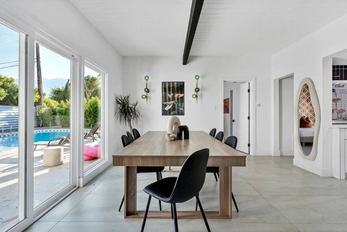 Modern Sunny Oasis: Pool, BBQ, and Corn Hole