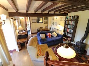 Living area - Granary Cottage (Grantham)