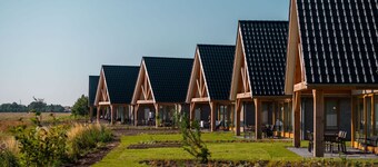 Dune lodge on a holiday park, beach at 1.3 km