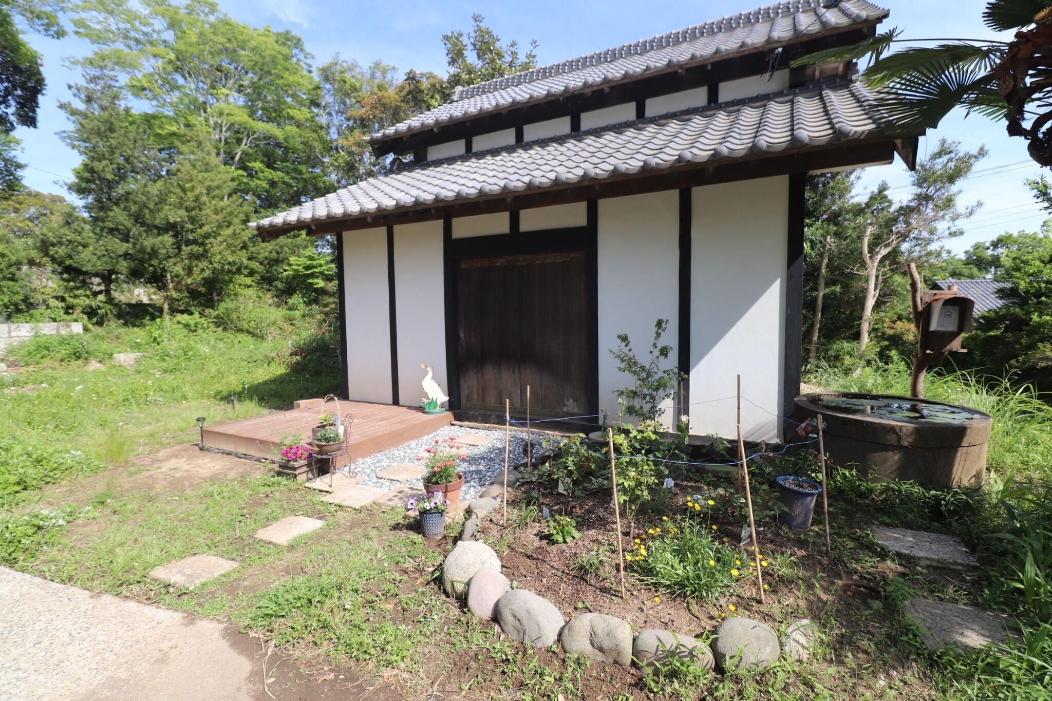 Enceinte de l’hébergement