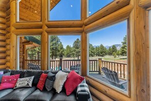TV, fireplace, video games, offices - Cabin | Updated | Hottub | Theater | Forest Backin (Flagstaff)