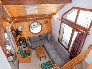 Télévision, cheminée