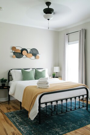 1 Schlafzimmer, Bügeleisen/Bügelbrett, kostenloses WLAN, Bettwäsche