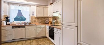 The vacation home am Siel is located in the village of Nesse and offers everything you need for a relaxing vacation.