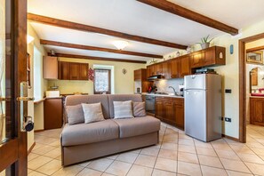 TV, fireplace, video games - Holiday Home 'Lo Sondzo' with Mountain View, Shared Terrace & Wi-Fi (Nus)