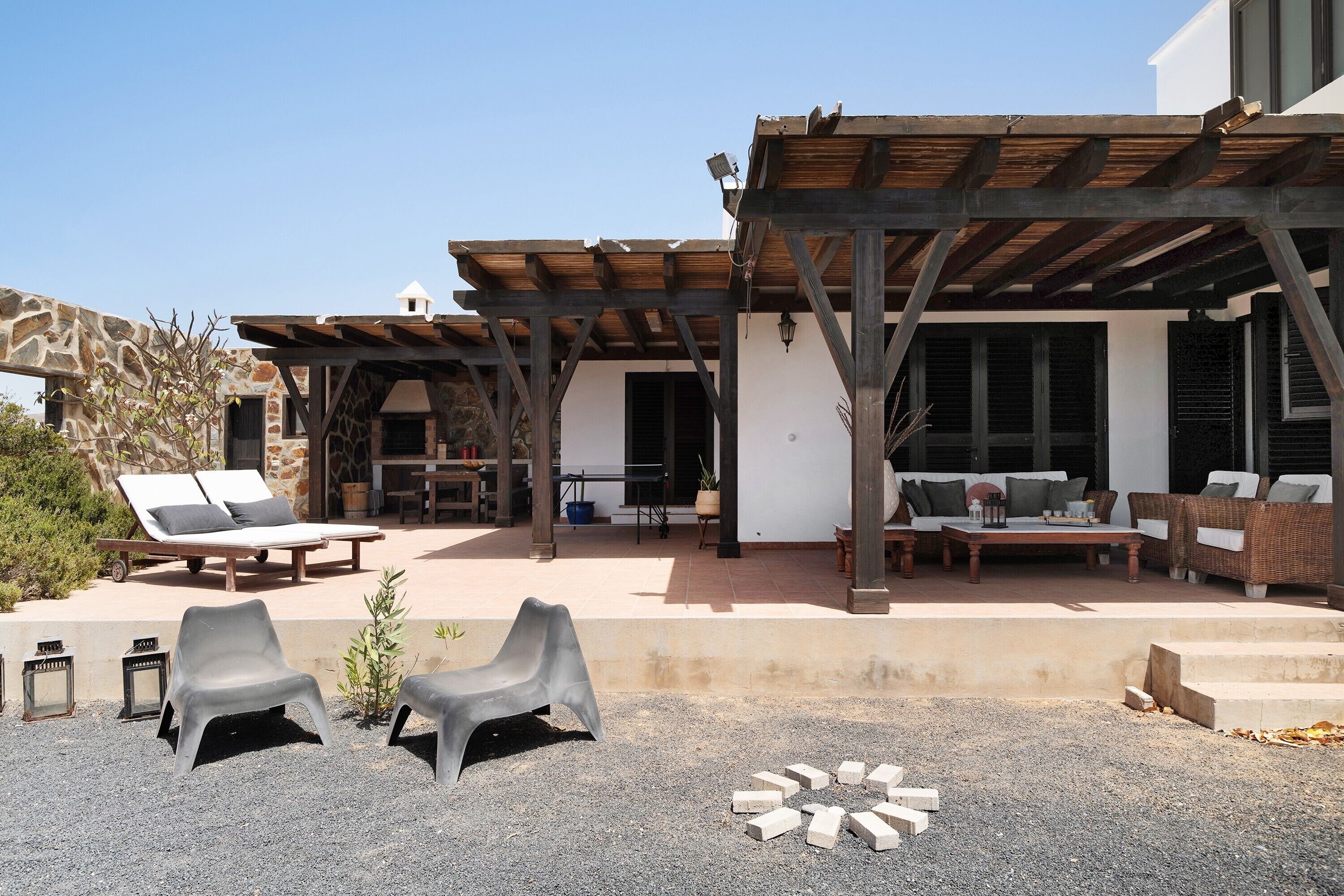 Udendørs spisemuligheder