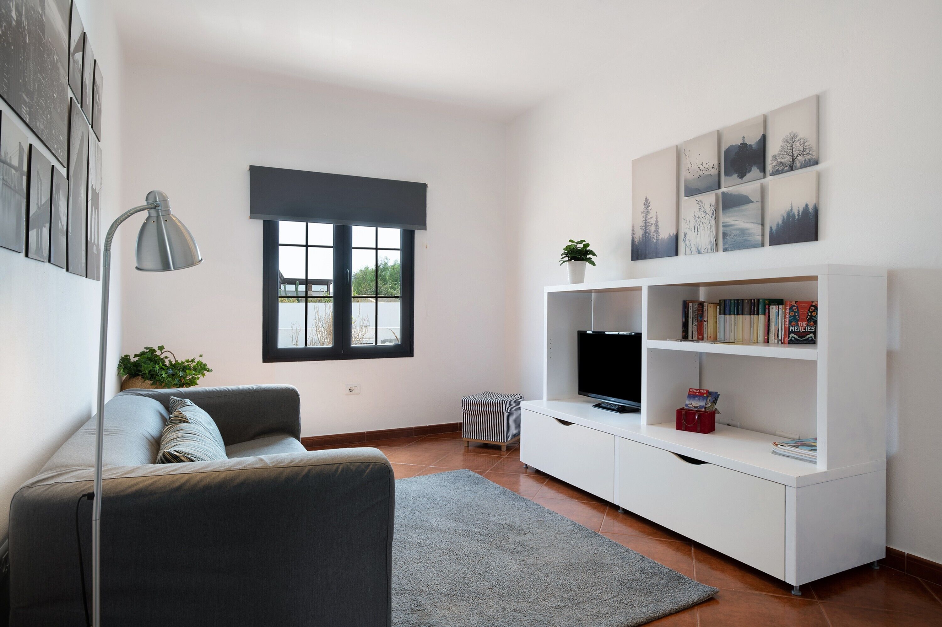 Télévision, table de tennis de table