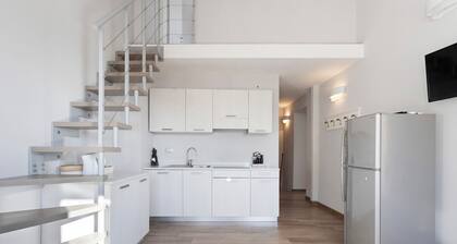 Appartement 'Residenza Del Capitano' avec vue sur les montagnes, Wi-Fi et climatisation