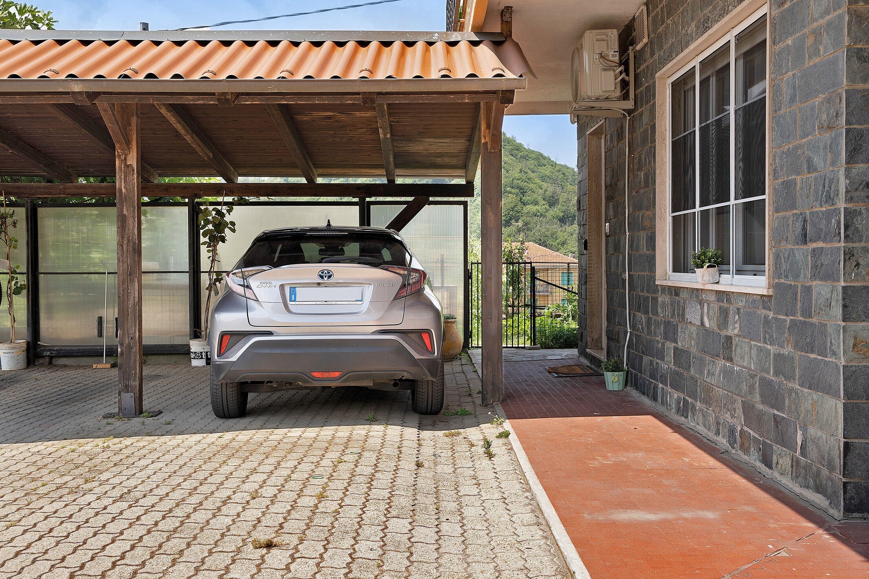 Enceinte de l’hébergement