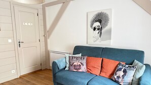 Living area - Appartement climatise au pied des cols avec wifi (La Bathie)