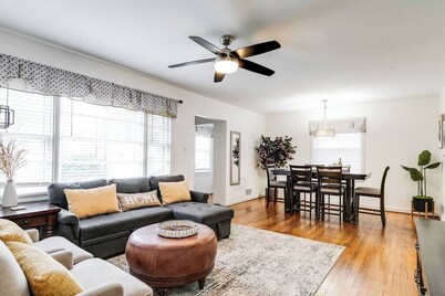 3BR w/ Fenced Yard + Fire Pit | Sleeps 8