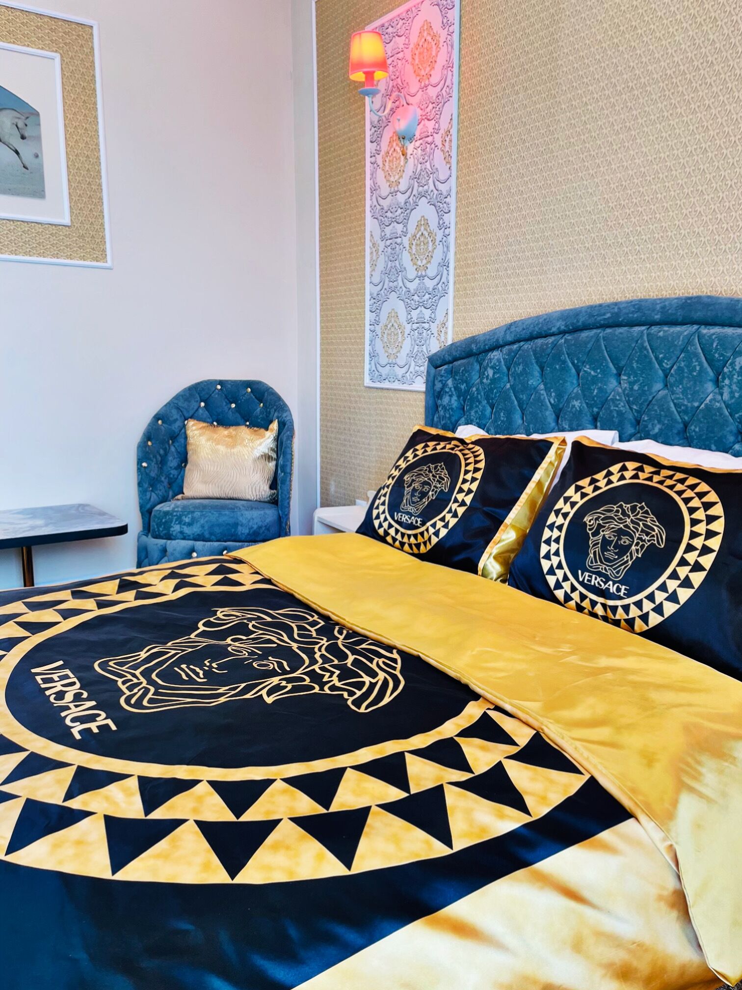 elite room | individually decorated, individually furnished, laptop workspace