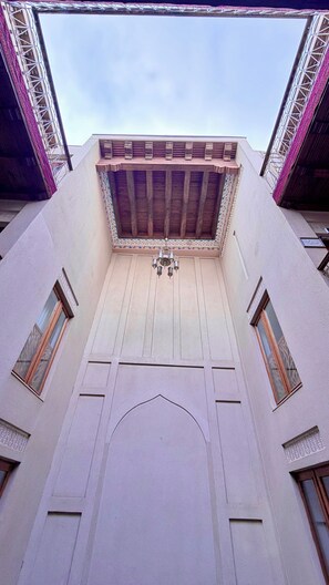 Courtyard view - Hotel Ansi Boutique W&S terrace (Bukhara)