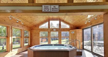 Trail Creek 11 on a ski home trail.