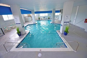 Indoor pool, a heated pool