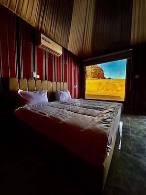 Panoramic Room | Individually decorated, free WiFi, bed sheets - Mirage Camp wadi rum (Wadi Rum)