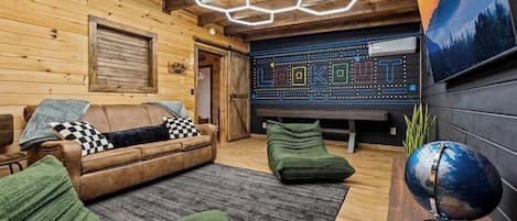 Smart TV, fireplace, offices