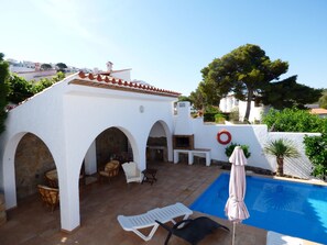 Pool - Magnifica Casa CON Piscina Y Vista AL MAR Barbacoa A PIE DE LA Piscina (L'Escala)