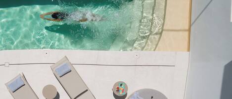 Seasonal outdoor pool