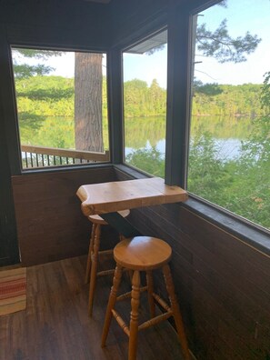 Dining - Totally private boat access cottage with all amenities (Plevna)