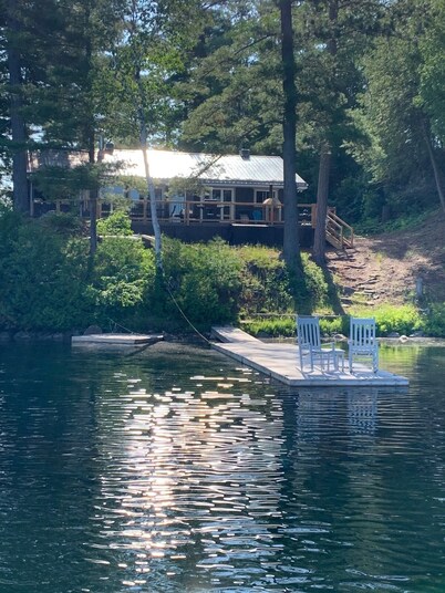 Totally private boat access cottage with all amenities