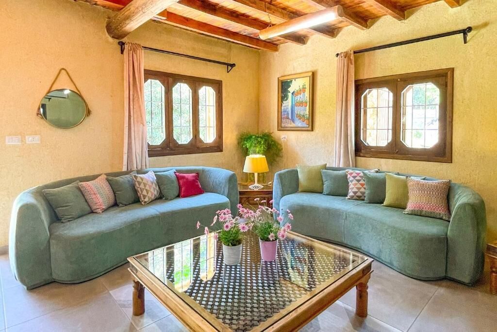 Beit El Seha - Private Garden and Pool | Coin séjour