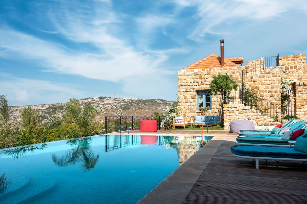 Beit Majida | Infinity pool | Seasonal outdoor pool