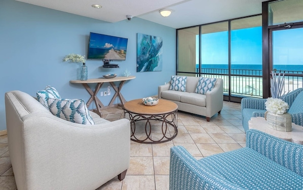 Condo, 1 Bedroom | Living area - Phoenix All Suites Hotel 404 1 Bedroom Condo (Gulf Shores)