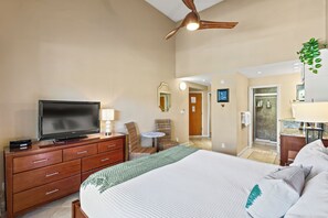 1 bedroom, iron/ironing board, travel crib, free WiFi