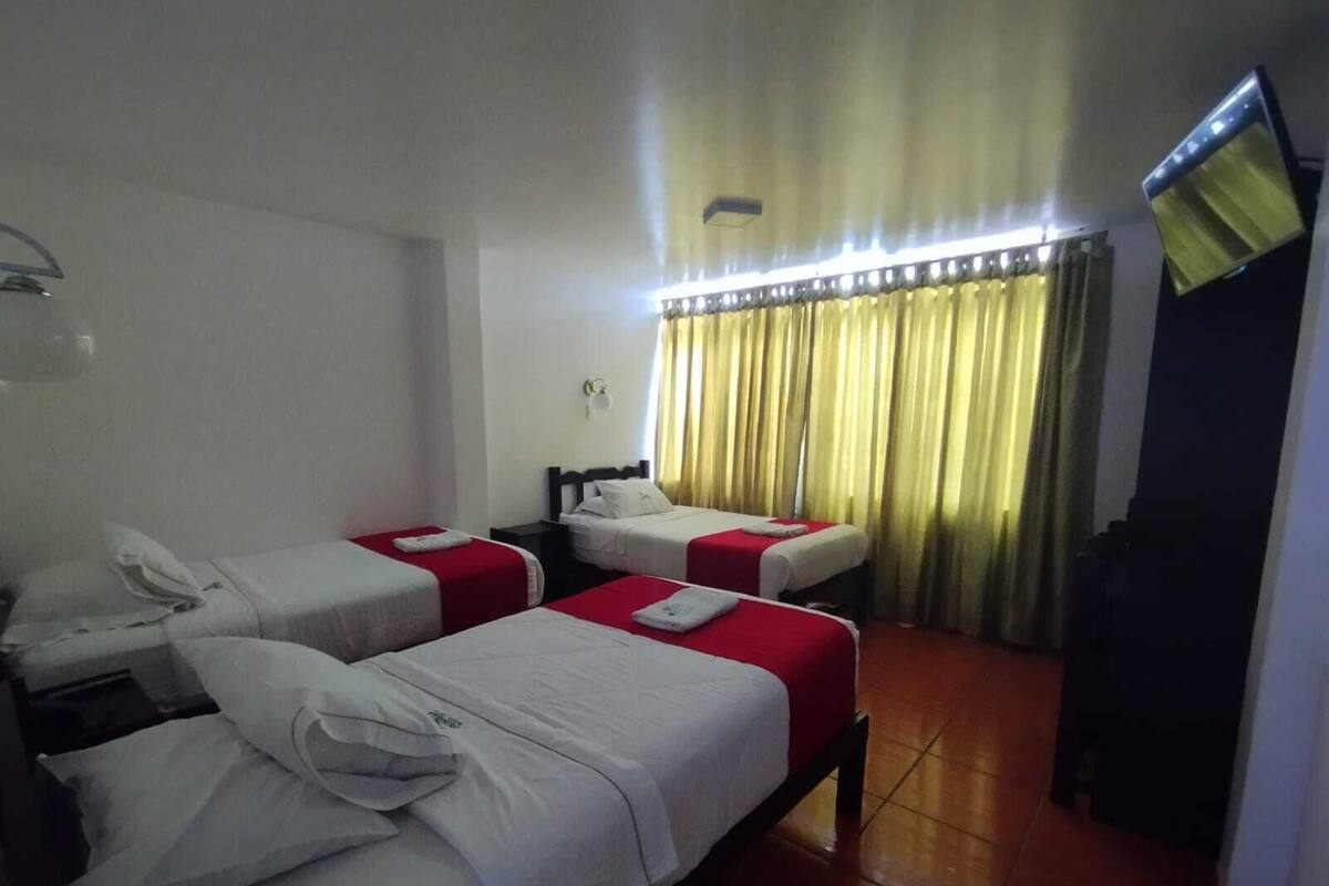 Quarto triplo clássico | Wi-Fi de cortesia