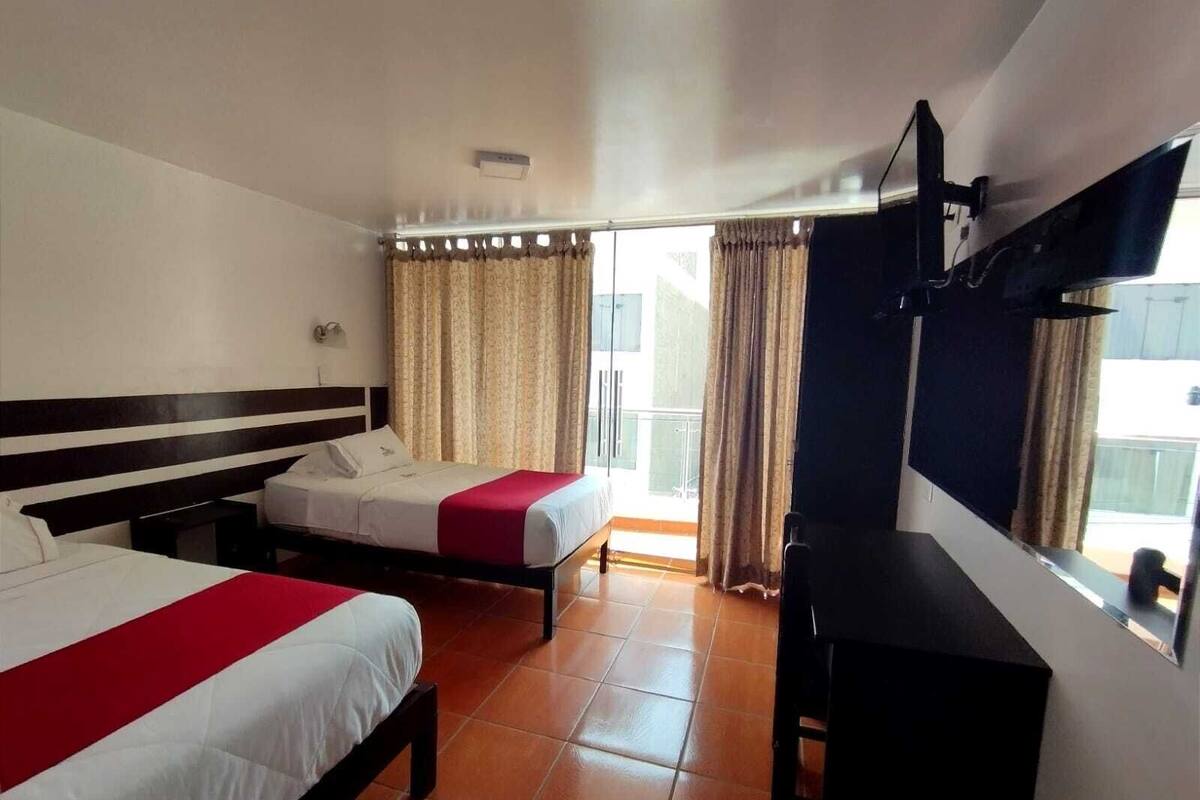 Quarto casal clássico | Wi-Fi de cortesia