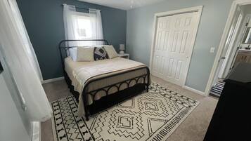 2 chambres, fer et planche Ă repasser, lit parapluie, Wi-Fi