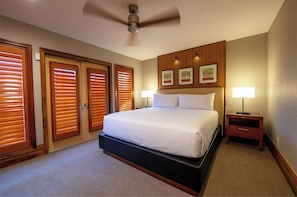 2 bedrooms, in-room safe, desk, iron/ironing board