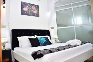 2 Schlafzimmer, Bügeleisen/Bügelbrett, kostenloses WLAN, Bettwäsche