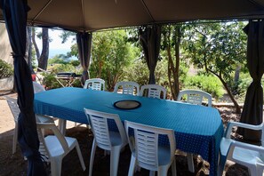 Restauration en plein air