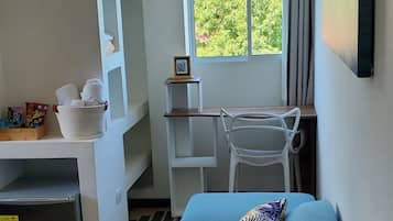 1 habitación, ropa de cama de alta calidad, cubrecamas y minibar