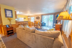 电视、壁炉、书